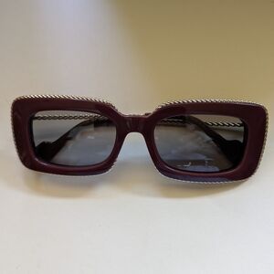 Lanvin Elegant Burgundy Sunglasses Lanvin designer. Brand new